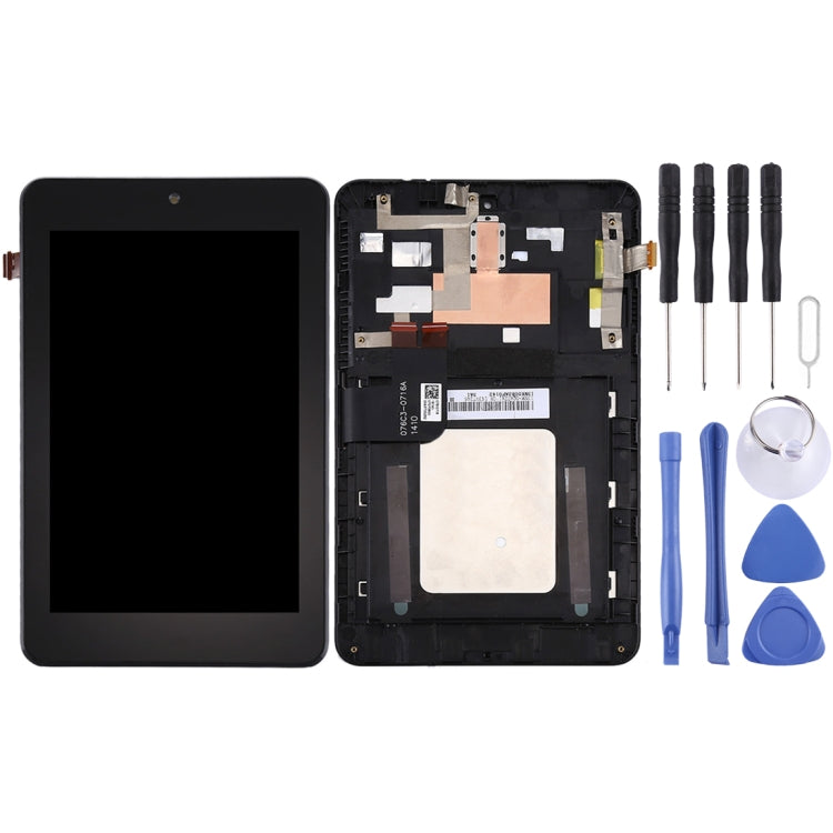 OEM LCD Screen for Asus Memo Pad HD7 / ME173X / ME173 K00B Digitizer Full Assembly with Frame (Black) - LCD Screen by buy2fix | Online Shopping UK | buy2fix
