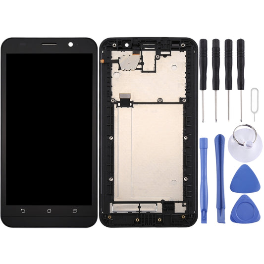 OEM LCD Screen for Asus Zenfone 2 / ZE551ML / Z00AD /  Z00ADB / Z00ADA Digitizer Full Assembly with Frame (Black) - LCD Screen by buy2fix | Online Shopping UK | buy2fix