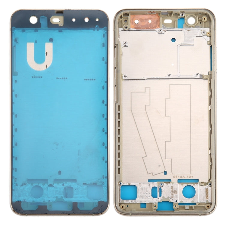 For Xiaomi Mi 6 Front Housing LCD Frame Bezel Plate(Gold) - Frame Bezel Plate by buy2fix | Online Shopping UK | buy2fix