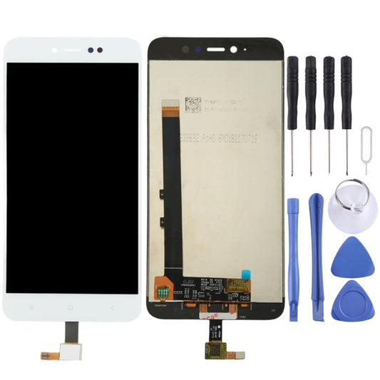 TFT LCD Screen For Xiaomi Redmi Note 5A Pro / Prime with Digitizer Full Assembly(White) - LCD Screen by buy2fix | Online Shopping UK | buy2fix