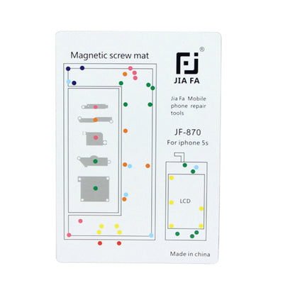 JIAFA Magnetic Screws Mat for iPhone 5S - Magnetic Screws Mat by JIAFA | Online Shopping UK | buy2fix
