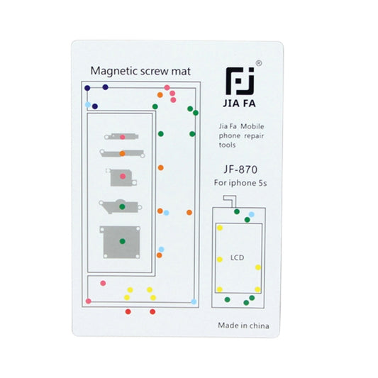 JIAFA Magnetic Screws Mat for iPhone 5S - Magnetic Screws Mat by JIAFA | Online Shopping UK | buy2fix