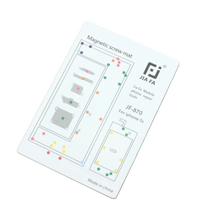 JIAFA Magnetic Screws Mat for iPhone 5S - Magnetic Screws Mat by JIAFA | Online Shopping UK | buy2fix