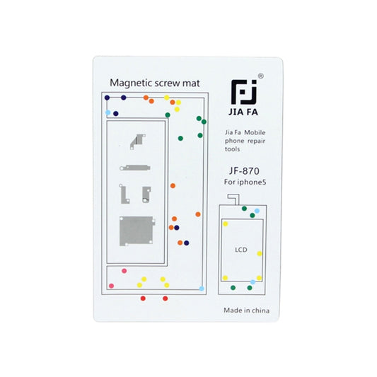 JIAFA Magnetic Screws Mat for iPhone 5 - Magnetic Screws Mat by JIAFA | Online Shopping UK | buy2fix
