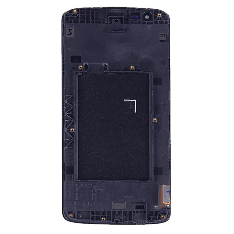 TFT LCD Screen for LG K8 (2016)Digitizer Full Assembly with Frame(Black) - For LG by buy2fix | Online Shopping UK | buy2fix