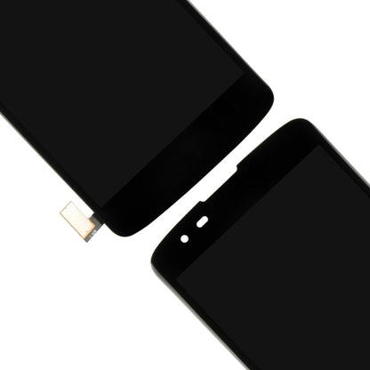 TFT LCD Screen for LG K8 (2016)Digitizer Full Assembly with Frame(Black) - For LG by buy2fix | Online Shopping UK | buy2fix