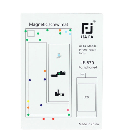 JIAFA Magnetische Schraubenmatte für iPhone 4