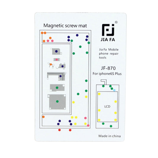 JIAFA Magnetic Screws Mat for iPhone 6s Plus - Magnetic Screws Mat by JIAFA | Online Shopping UK | buy2fix