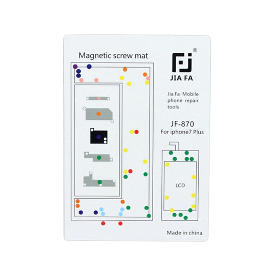 JIAFA Magnetic Screws Mat for iPhone 7 Plus - Magnetic Screws Mat by JIAFA | Online Shopping UK | buy2fix