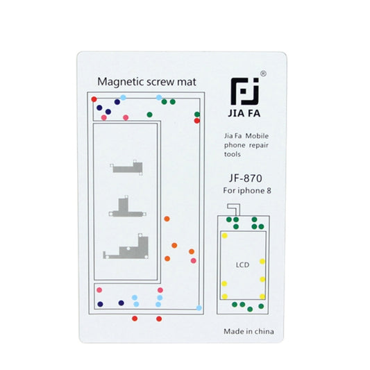 JIAFA Magnetic Screws Mat for iPhone 8 - Magnetic Screws Mat by JIAFA | Online Shopping UK | buy2fix