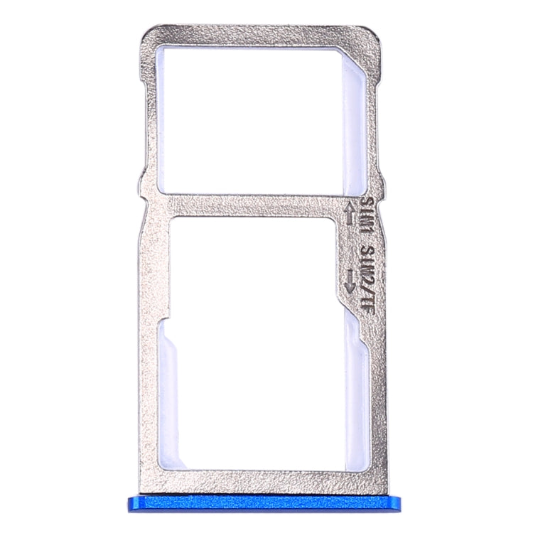 For Meizu M6 Note SIM Card Tray (Blue) - For Meizu by buy2fix | Online Shopping UK | buy2fix
