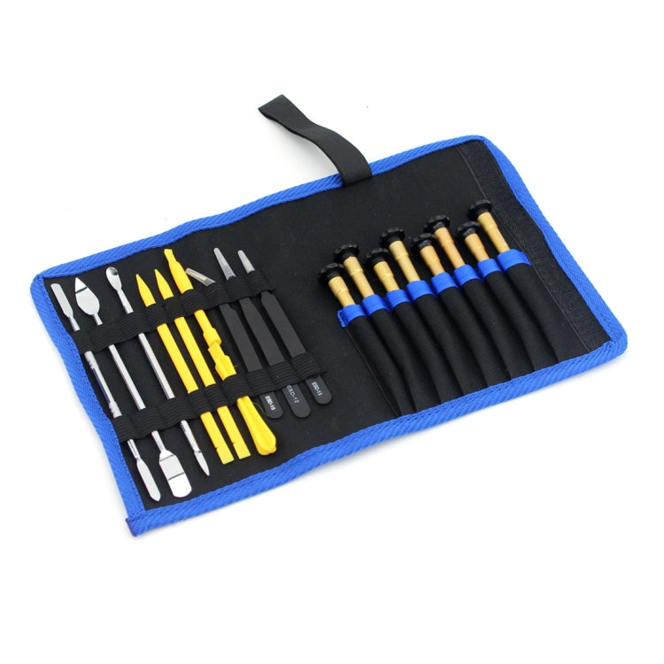 JIAFA JF-8173 18 in 1 Multi-functional Repair Tool Set with Bag for Mobile Phones of Variety - Tool Kits by JIAFA | Online Shopping UK | buy2fix