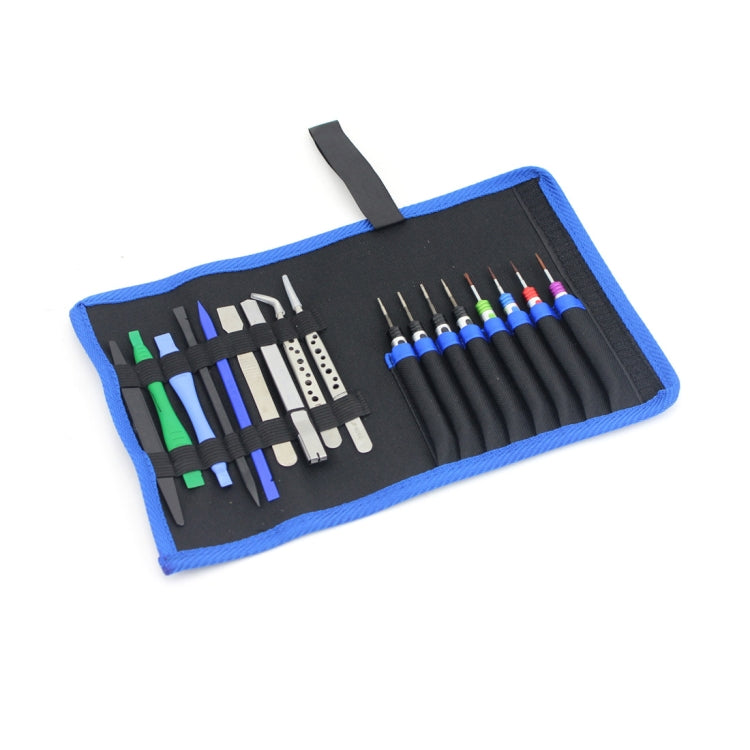 JIAFA JF-8174 17 in 1 Multi-functional Repair Tool Set with Bag for Mobile Phones of Variety - Tool Kits by JIAFA | Online Shopping UK | buy2fix