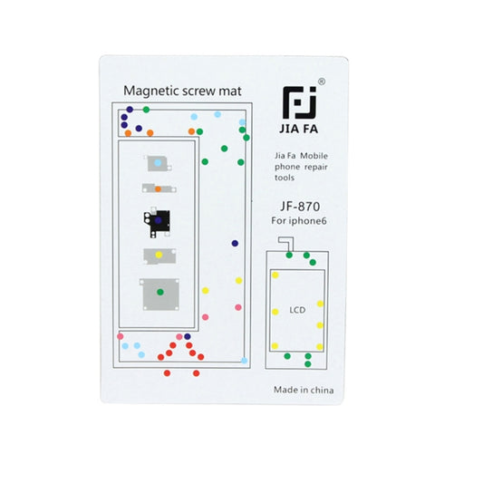 JIAFA Magnetic Screws Mat for iPhone 6 - Magnetic Screws Mat by JIAFA | Online Shopping UK | buy2fix