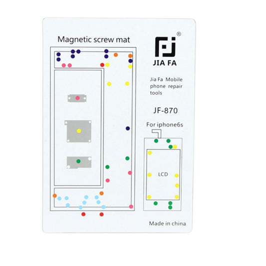 JIAFA Magnetic Screws Mat for iPhone 6s - Magnetic Screws Mat by JIAFA | Online Shopping UK | buy2fix