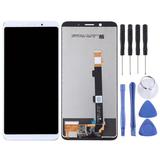 TFT LCD Screen for OPPO A73（China）/ F5 Youth CPH1725 with Digitizer Full Assembly(White) - LCD Screen by buy2fix | Online Shopping UK | buy2fix