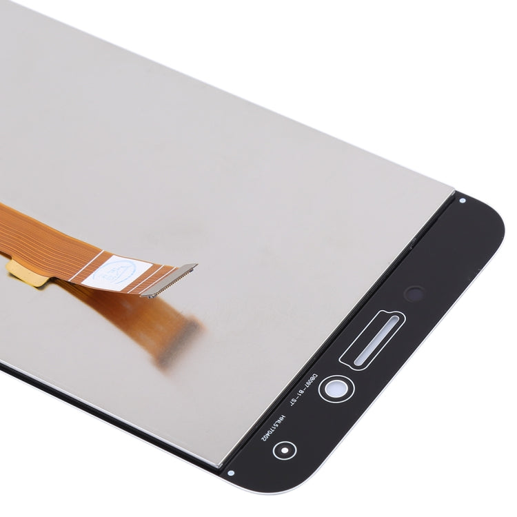 TFT LCD Screen for OPPO A77 with Digitizer Full Assembly(White) - LCD Screen by buy2fix | Online Shopping UK | buy2fix