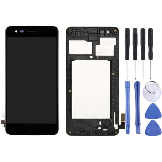 TFT LCD Screen for LG K8 2017 Aristo M210 MS210 M200N US215 Digitizer Full Assembly with Frame - For LG by buy2fix | Online Shopping UK | buy2fix
