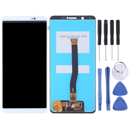 TFT LCD Screen for Vivo Y75 / V7 with Digitizer Full Assembly(White) - LCD Screen by buy2fix | Online Shopping UK | buy2fix
