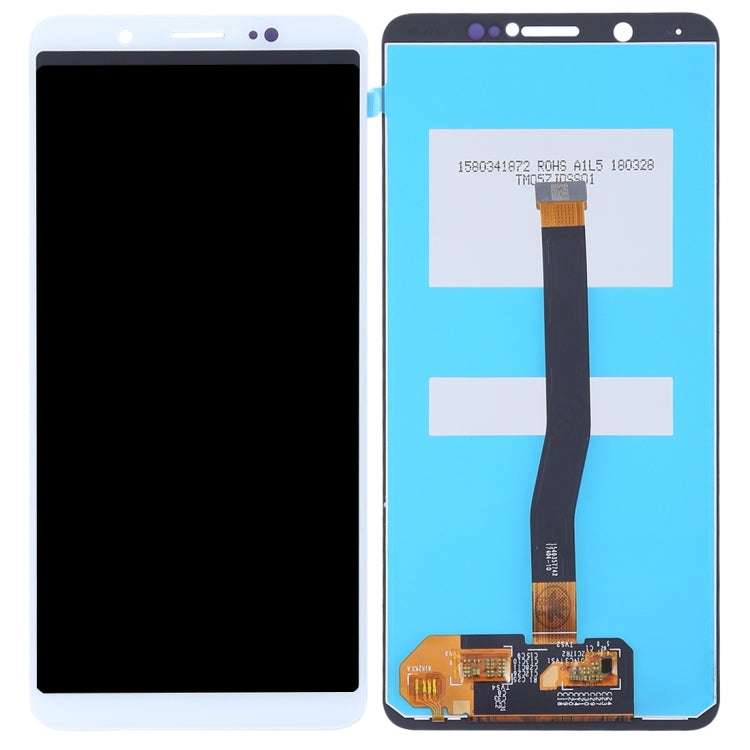 TFT LCD Screen for Vivo Y75 / V7 with Digitizer Full Assembly(White) - LCD Screen by buy2fix | Online Shopping UK | buy2fix