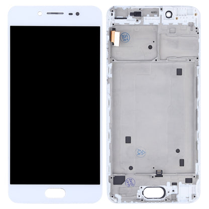 TFT LCD Screen for Vivo X7 Digitizer Full Assembly with Frame(White) - LCD Screen by buy2fix | Online Shopping UK | buy2fix