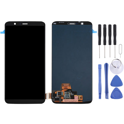 For OnePlus 5T Digitizer Full Assembly Original LCD Screen (Black) by buy2fix