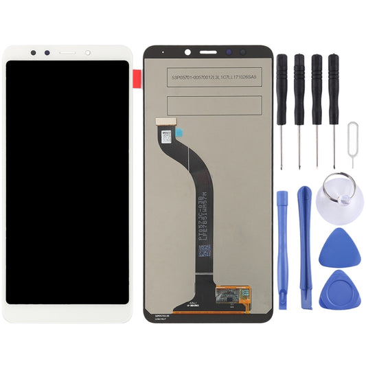 TFT LCD Screen for Xiaomi Redmi 5 with Digitizer Full Assembly(White) - LCD Screen by buy2fix | Online Shopping UK | buy2fix