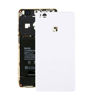 For Xiaomi Mi 4s Original Battery Back Cover(White) - Back Cover by buy2fix | Online Shopping UK | buy2fix