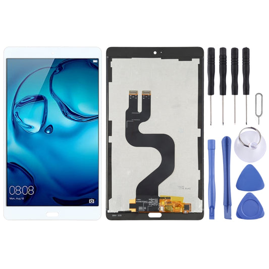 OEM LCD Screen for Huawei MediaPad M3 8.4 inch / YIBTV-W09 / BTV-DL09 with Digitizer Full Assembly (White) - LCD Screen by buy2fix | Online Shopping UK | buy2fix
