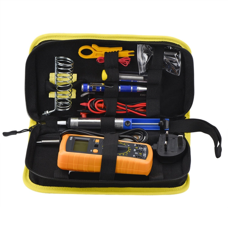 15 in 1 50Hz 60W Electric Iron Set Kit with Multimeter, Random Color Delivery by buy2fix