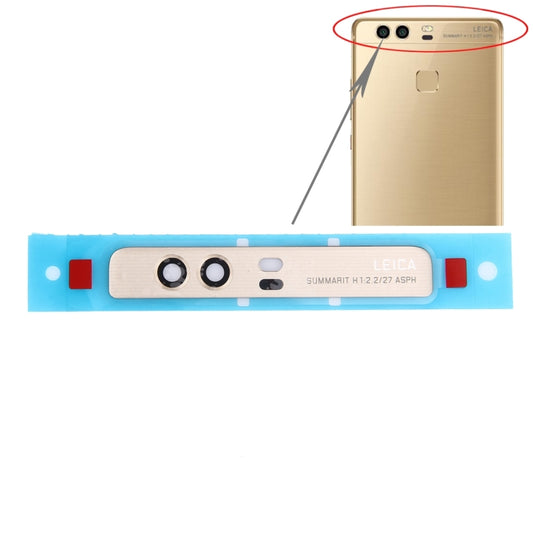 For Huawei P9  Back Camera Lens(Gold) - Camera Series by buy2fix | Online Shopping UK | buy2fix