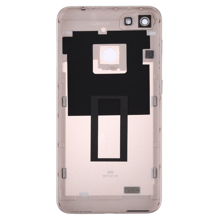 for Huawei Enjoy 7 / P9 Lite Mini / Y6 Pro (2017) Back Cover(Gold) - Back Cover by buy2fix | Online Shopping UK | buy2fix