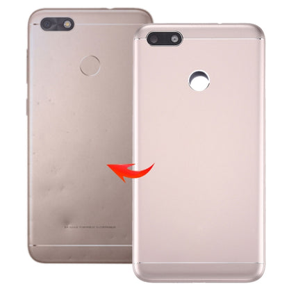 for Huawei Enjoy 7 / P9 Lite Mini / Y6 Pro (2017) Back Cover(Gold) - Back Cover by buy2fix | Online Shopping UK | buy2fix