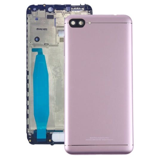 Back Cover with Camera Lens & Side Keys for Asus Zenfone 4 Max ZC520KL X00HD(Rose Gold) - Back Cover by buy2fix | Online Shopping UK | buy2fix