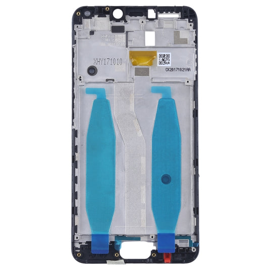 Front Housing LCD Frame Bezel Plate for Asus Zenfone 4 Max ZC554KL X00IS X00ID(Black) - Frame Bezel Plate by buy2fix | Online Shopping UK | buy2fix