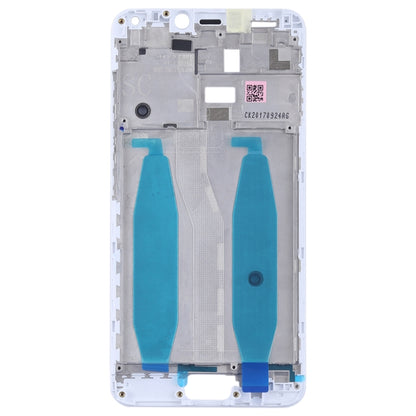 Front Housing LCD Frame Bezel Plate for Asus Zenfone 4 Max ZC554KL X00IS X00ID(White) - Frame Bezel Plate by buy2fix | Online Shopping UK | buy2fix