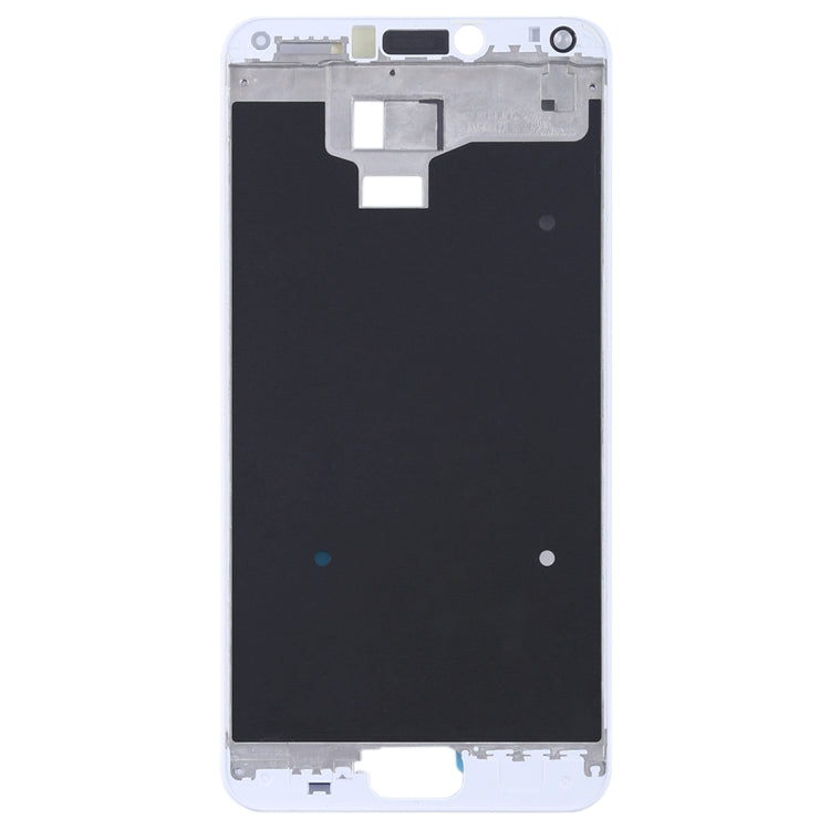Front Housing LCD Frame Bezel Plate for Asus Zenfone 4 Max ZC554KL X00IS X00ID(White) - Frame Bezel Plate by buy2fix | Online Shopping UK | buy2fix