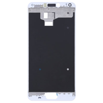 Front Housing LCD Frame Bezel Plate for Asus Zenfone 4 Max ZC554KL X00IS X00ID(White) - Frame Bezel Plate by buy2fix | Online Shopping UK | buy2fix