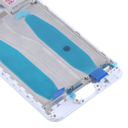 Front Housing LCD Frame Bezel Plate for Asus Zenfone 4 Max ZC554KL X00IS X00ID(White) - Frame Bezel Plate by buy2fix | Online Shopping UK | buy2fix