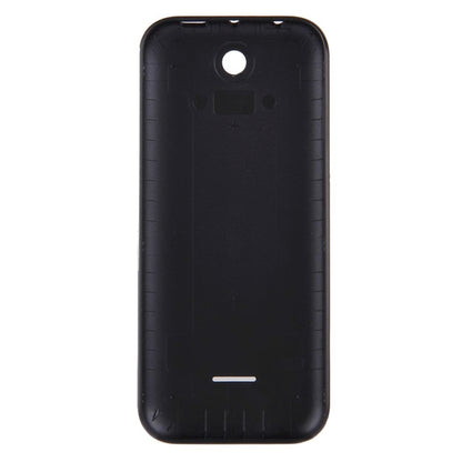 Solid Color Plastic Battery Back Cover for Nokia 225 (Black) - Back Cover by buy2fix | Online Shopping UK | buy2fix