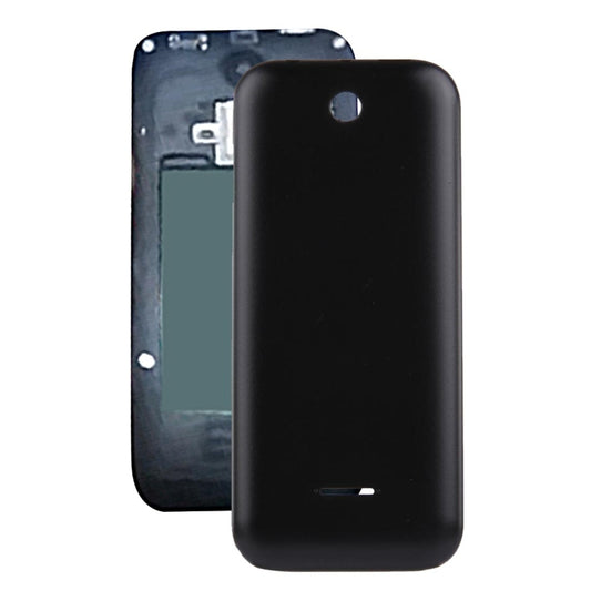 Solid Color Plastic Battery Back Cover for Nokia 225 (Black) - Back Cover by buy2fix | Online Shopping UK | buy2fix