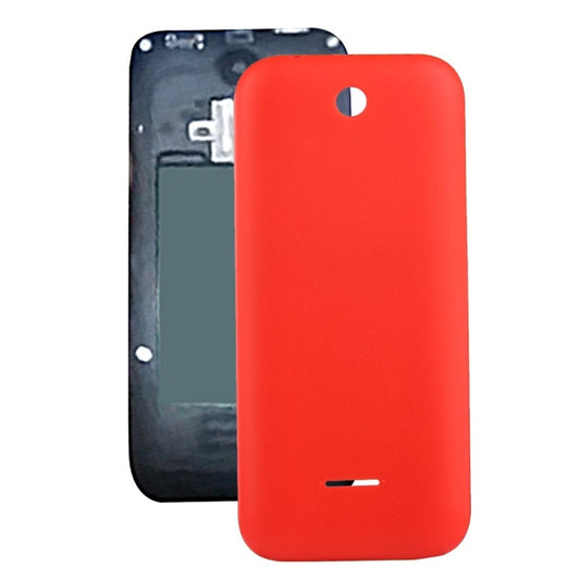 Solid Color Plastic Battery Back Cover for Nokia 225 (Red) - Back Cover by buy2fix | Online Shopping UK | buy2fix
