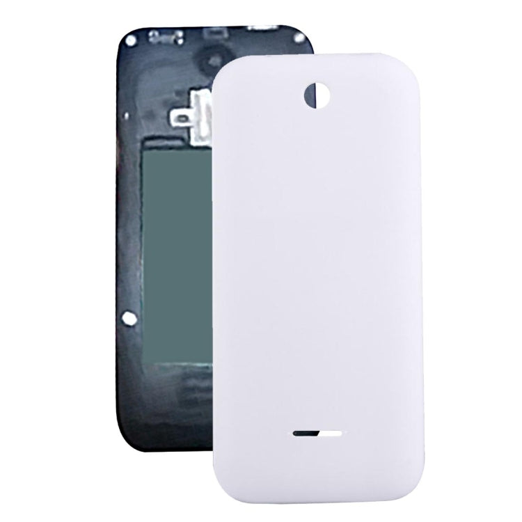 Solid Color Plastic Battery Back Cover for Nokia 225 (White) - Back Cover by buy2fix | Online Shopping UK | buy2fix