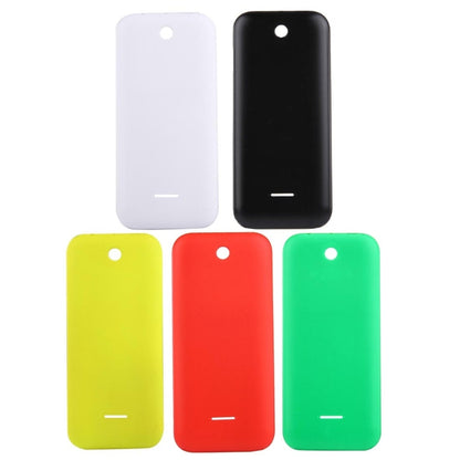 Solid Color Plastic Battery Back Cover for Nokia 225 (Black) - Back Cover by buy2fix | Online Shopping UK | buy2fix