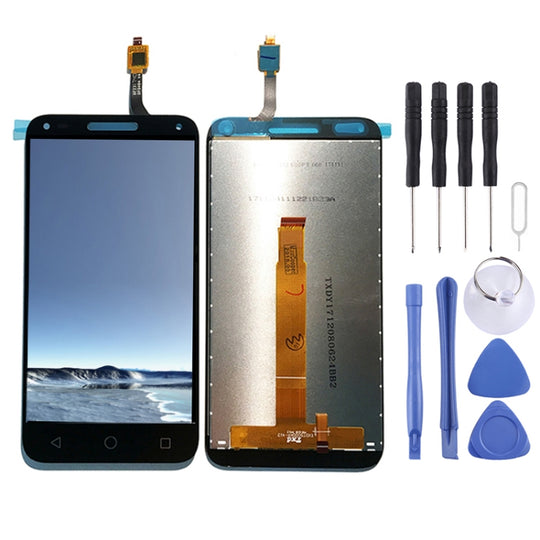 LCD-Bildschirm und Digitizer-Vollmontage für Alcatel U5 3G 4047 / 4047D / 4047G / OT4047 / OT4047D / OT4047G (Schwarz)