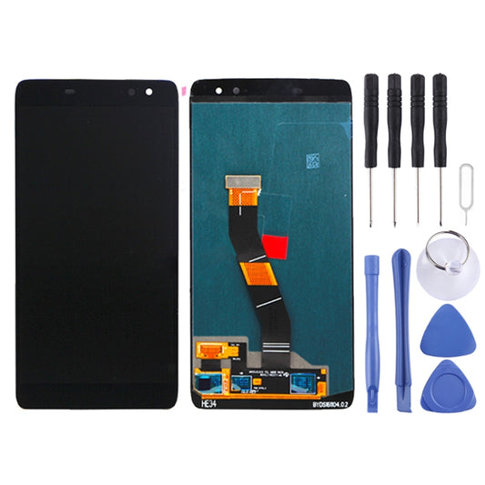 OEM LCD Screen for Alcatel Idol 4s OT6070 / 6070k / 6070y / 6070 with Digitizer Full Assembly(Black) by buy2fix