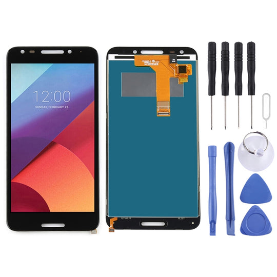 LCD-Bildschirm und Digitizer-Vollmontage für Alcatel A30 Fierce 5049 / 5049Z / Revvl / 5049W (Schwarz)