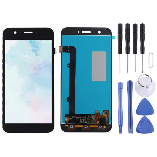 OEM LCD Screen for Vodafone Smart Prime 7 VF600 / VFD600 / VF D600 with Digitizer Full Assembly (Black) - For Vodafone by buy2fix | Online Shopping UK | buy2fix