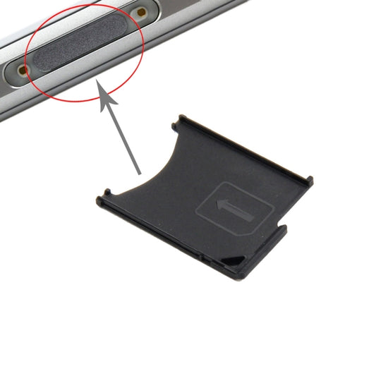 Kartenfach für Sony Xperia Z / L36h (Schwarz)
