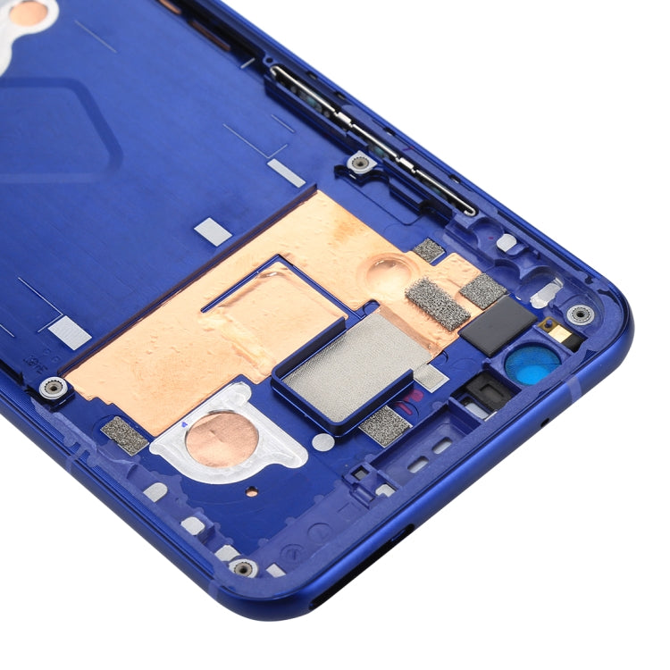 for HTC U11 Front Housing LCD Frame Bezel Plate(Dark Blue) - Full Housing Cover by buy2fix | Online Shopping UK | buy2fix